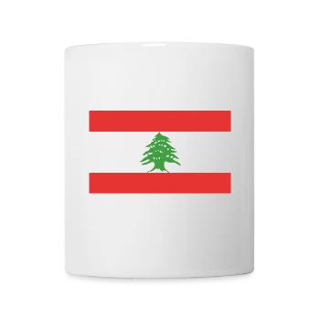 Lebanon flag - Mug - white - Front