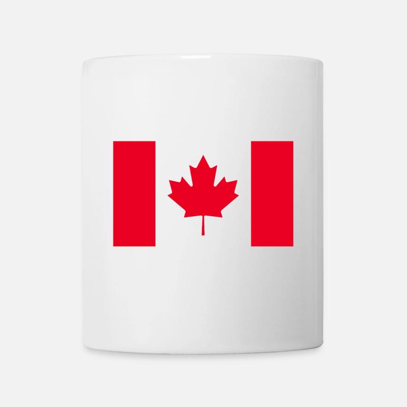 Kanada Flagge - Tasse - Weiß