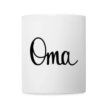 Oma - Tasse - Weiß - Vorne