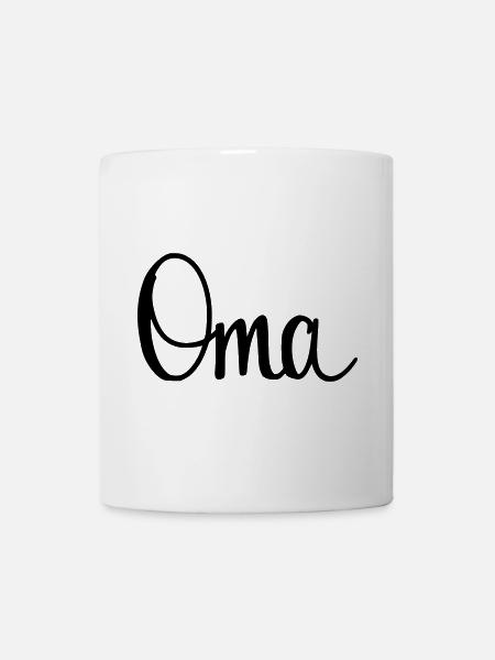 Oma - Tasse - Weiß