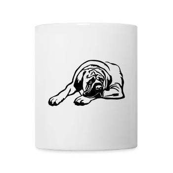 Deutsch Mastiff - Mug - white - Front