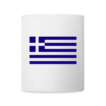Greece National Flag - Mug - white - Front