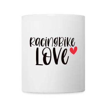 Racingbike Love! Cadeau cycliste sportif - Mug blanc - blanc - Devant