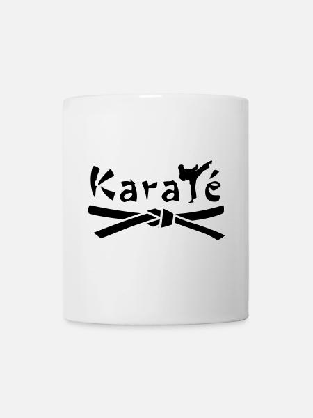 Karate - Tasse - Weiß