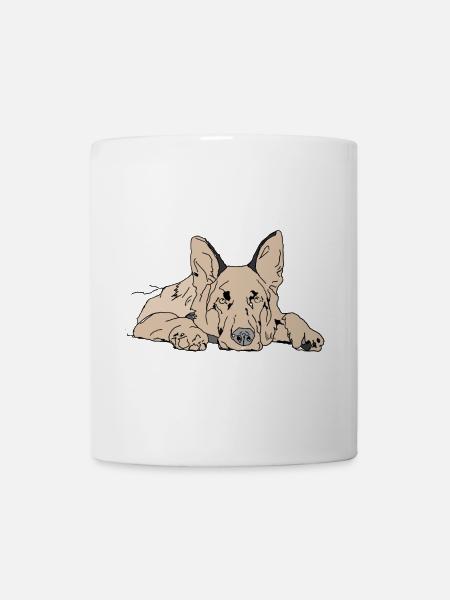Chien de berger - Mug blanc - blanc