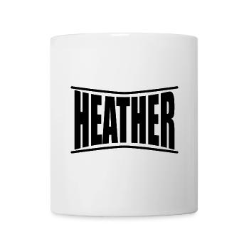 t-shirt Heather t-shirt gift idea - Mug - white - Front