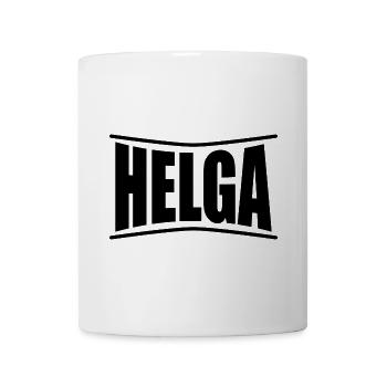 T-Shirt Helga T-Shirt Geschenkidee - Tasse - Weiß - Vorne