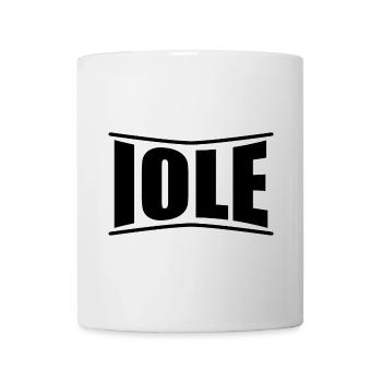 t-shirt Iole t-shirt idée cadeau - Mug blanc - blanc - Devant