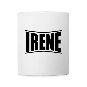 t-shirt Irene t-shirt idée cadeau - Mug blanc - blanc - Devant