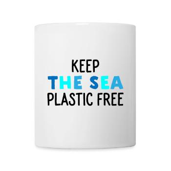 Environmental protection in the sea - Mug - white - Front