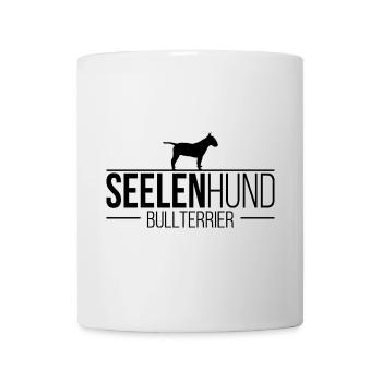 Bullterrier Seelenhund Hunde Hund Wilsigns - Tasse - Weiß - Vorne