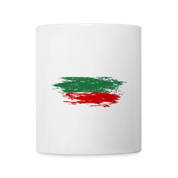 Bulgaria flag used - Mug - white - Front