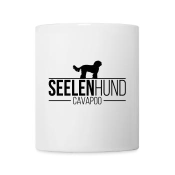 Cavapoo Seelenhund Hundespruch Hunde Wilsigns - Tasse - Weiß - Vorne