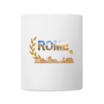 Rome Italy Skyline Collage - Mug - white - Front