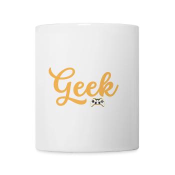 T-Shirt des besten Geek-Logos der Welt - Tasse - Weiß - Vorne