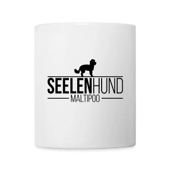 Maltipoo Seelenhund Hundespruch Hunde Wilsigns - Tasse - Weiß - Vorne