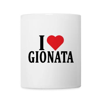 t-shirt I love Gionata t-shirt gift idea - Mug - white - Front