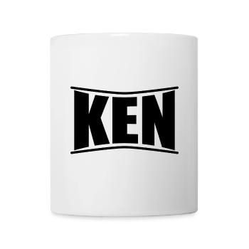 nom t-shirt Ken t-shirt idée cadeau - Mug blanc - blanc - Devant