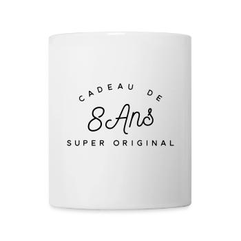 Cadeau 8 ans - Mug blanc - blanc - Devant