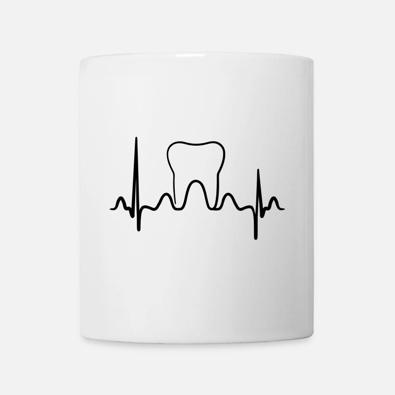 Lifeline-Schleifscheibe - Tasse - Weiß