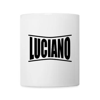 t-shirt name Luciano t-shirt gift idea - Mug - white - Front