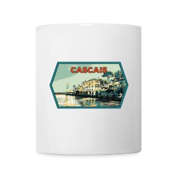 Leuchtturm Santa Marta de Cascais, Portugal - Tasse - Weiß - Vorne