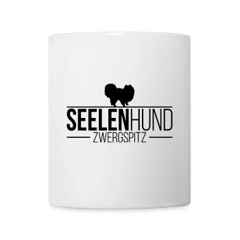 Zwergspitz Seelenhund Hunde Hund Wilsigns - Tasse - Weiß - Vorne