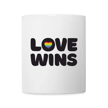 Pride Month LGBTQ - Love Wins - Mug - white - Front