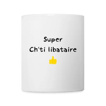 Ch'til ibataire shirt pour célibataire - Mug blanc - blanc - Devant