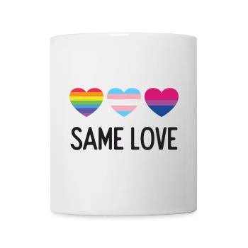 Pride Month LGBTQ - Gleiche Liebe - Tasse - Weiß - Vorne