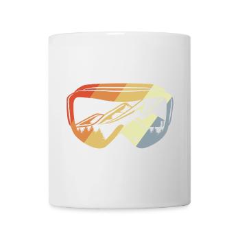 Vintage Snowboarding - Mug - white - Front