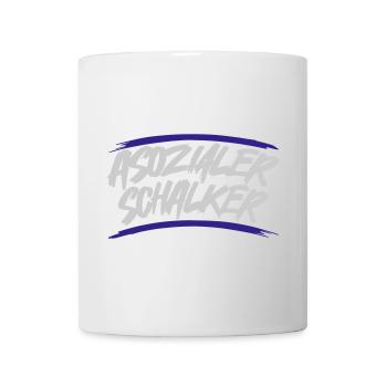 Asozialer Schalker | Gelsenkirchen Schalke - Tasse - Weiß - Vorne