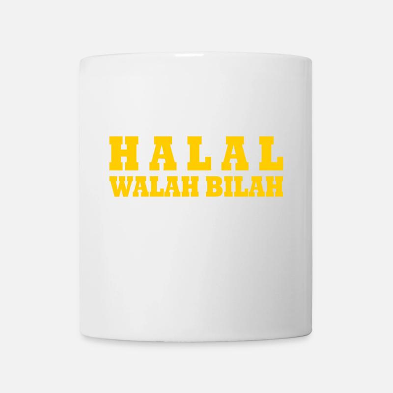 Halal walah bilah - Mug blanc - blanc