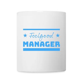 Tshirt Feelgood Manager Stars blue - Mug - white - Front
