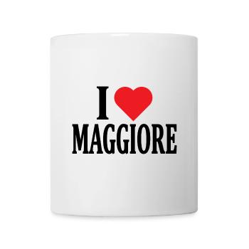 I Love Major T-Shirt Gift Idea - Mug - white - Front