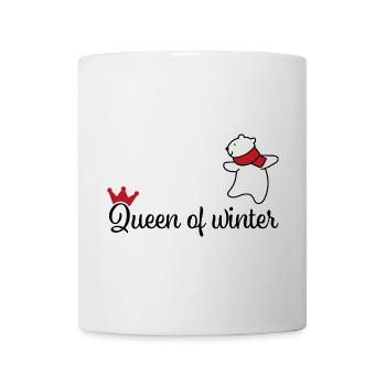 Les femmes qui aiment l’hiver - Mug blanc - blanc - Devant