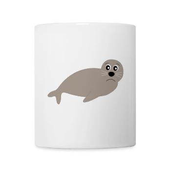 Seals, seals, seals, seals animals - Mug - white - Front