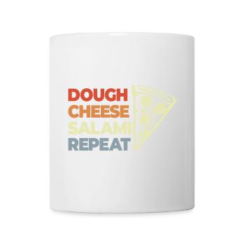 Lustiger Pizza Spruch - Tasse - Weiß - Vorne