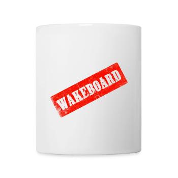 wakeboarden wakeboarder wakestyle cable-wake - Tasse - Weiß - Vorne