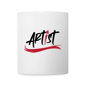 artist brush logo art icon brush stroke icon - Mug - white - Front