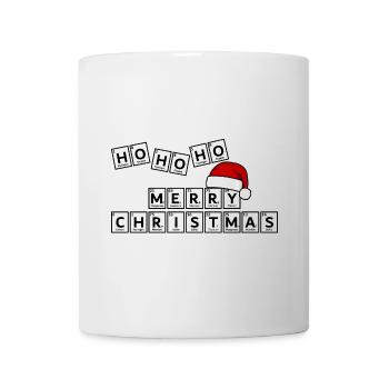 Ho Ho Ho Joyeux Noël - Mug blanc - blanc - Devant