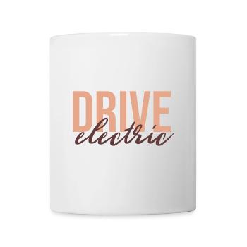Drive Electric Supercharge - Electric Car Fans - Mug - white - Front