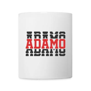 t-shirt Adam t-shirt gift idea stacked text - Mug - white - Front