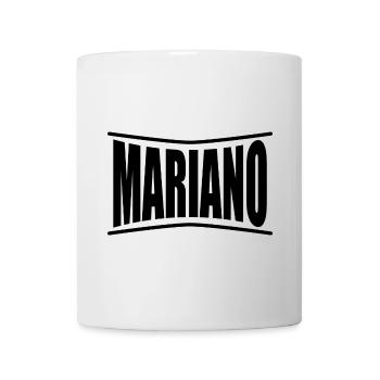 Mariano t-shirt t-shirt idée cadeau - Mug blanc - blanc - Devant