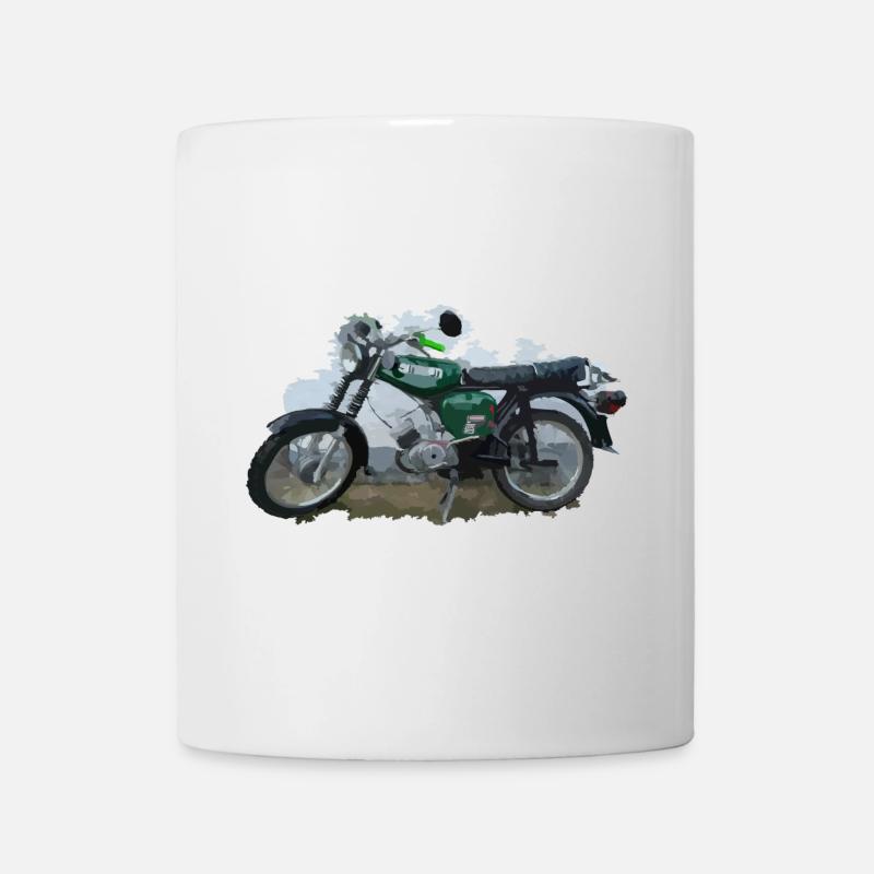 Moped - Tasse - Weiß