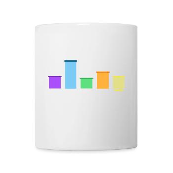 Parkour Arc-en-ciel-Parkour-Art Freerunning - Mug blanc - blanc - Devant