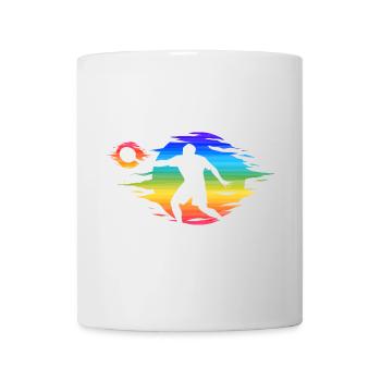 Tennis de table Smash Ball Joueur de tennis de table - Mug blanc - blanc - Devant