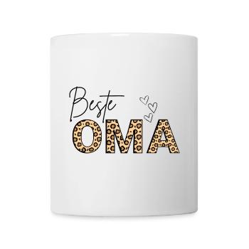Beste Oma - best grandma - Tasse - Weiß - Vorne