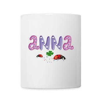 Ladybug Shamrock Anna - Mug - white - Front