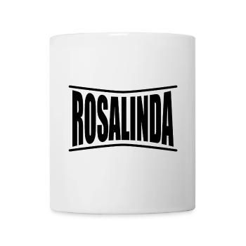 t-shirt Rosalinda t-shirt idée cadeau - Mug blanc - blanc - Devant